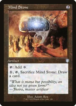 x4 NM (Playset) Retro Mind Stone, MTG, The Brothers' War, Magic, 148 - Image 1