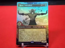 Bumi, Unleashed (Showcase) Avatar: The Last Airbender Foil NM - Image 1