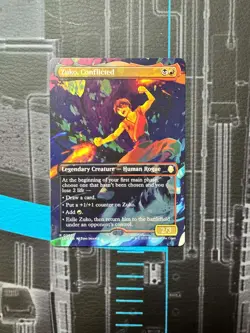 Zuko, Conflicted Avatar: The Last Airbender Borderless Rare - Image 1