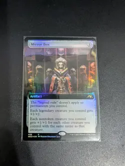 Mirror Box (Extended Art) Kamigawa: Neon Dynasty Foil mtg - Image 1