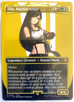 MTG Final Fantasy-EDH Commander Deck Builder-Tifa -Red/Green/White FIC - Image 2