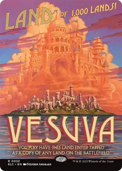 Vesuva Secret Lair Encyclopedia NM MTG - Image 1