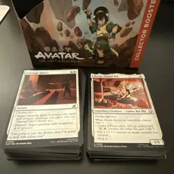 Avatar Airbender Bulk Lot MINT UNPLAYED 1 Collector Box Worth Of C/U TLA MTG TLE - Image 1