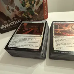 Avatar Airbender Bulk Lot MINT UNPLAYED 1 Collector Box Worth Of C/U TLA MTG TLE - Image 3