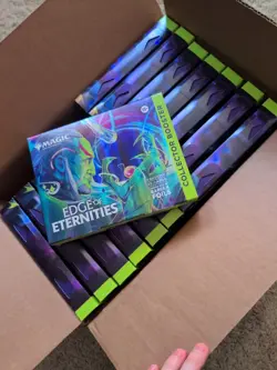 [Empty Box] - Magic The Gathering Edge Of Eternities Collector Omega Booster x14 - Image 1