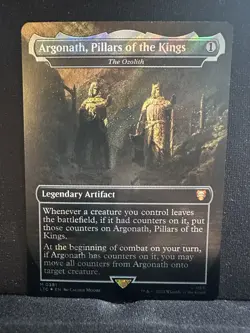 Argonath, Pillars of the Kings - The Ozolith - MTG LTC M 381 Surge Foil NM - Image 1