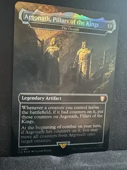 Argonath, Pillars of the Kings - The Ozolith - MTG LTC M 381 Surge Foil NM - Image 3