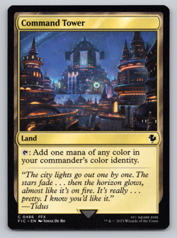 MTG - Command Tower 486 - Commander Final Fantasy - Image 1