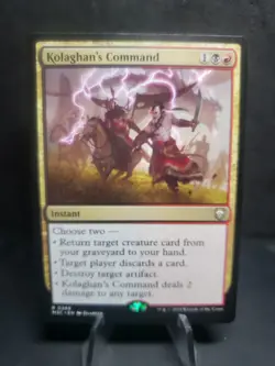 MTG Commander MH3 R Kolaghan's Command #0268 - Image 1