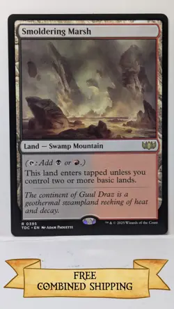 Smoldering Marsh Commander: Tarkir: Dragonstorm Regular - Image 1