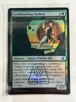 2025 MTG Avatar: The Last Airbender (TLE) Earthbending Student Foil U249 NM - Image 1