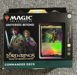 MTG Food And Fellowship LOTR Commander Deck *New* Lord Of The Rings Free Ship - Image 1