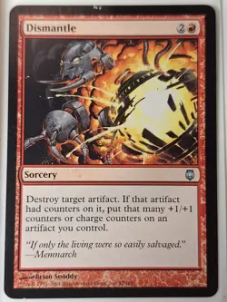 Dismantle - Darksteel - Magic the Gathering MTG Nice! - Image 1