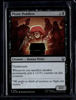 Pirate Peddlers - 115 - Foil - TLA - NM - MTG Magic the Gathering - Image 1