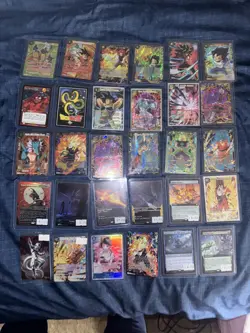 HUGE DRAGONBALL-Z, MAGIC THE GATHERING, ONE PIECE CARD LOT! DBZ! MTG! OP!... - Image 1