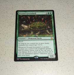 ~1x Fecund Greenshell x1 ~NM~ BLB Magic the Gathering MTG~ - Image 1