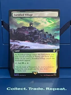 MTG Dr. Who Fortified Village Extended Art Foil Rare NM/M WHO - Image 1