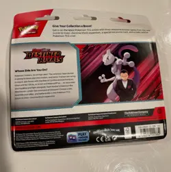 Pokemon TCG Destined Rivals Zebstrika 3-Pack Blister Sealed Zebstrika Promo Card - Image 3