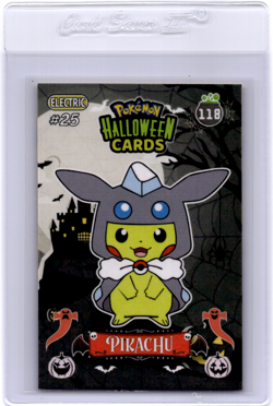 Pokemon Halloween Set Pikachu Poncho Carbink - Image 1