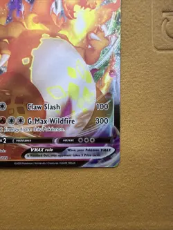 Pokemon TCG Charizard VMAX Darkness Ablaze Holo Ultra Rare - Image 5