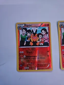 Pokemon [x2] Legendary Treasures Pignite Reverse Holo Uncommon Card 26/113 ELP - Image 2