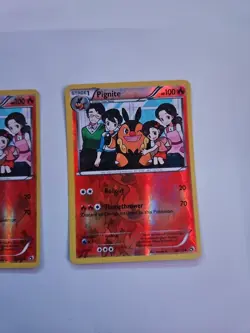 Pokemon [x2] Legendary Treasures Pignite Reverse Holo Uncommon Card 26/113 ELP - Image 3