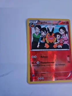 Pokemon [x2] Legendary Treasures Pignite Reverse Holo Uncommon Card 26/113 ELP - Image 4