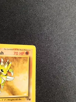 Pokemon TCG Sandslash 41/62 Fossil Uncommon card 1st Edition - Image 3