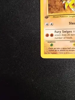 Pokemon TCG Sandslash 41/62 Fossil Uncommon card 1st Edition - Image 4