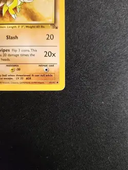 Pokemon TCG Sandslash 41/62 Fossil Uncommon card 1st Edition - Image 5