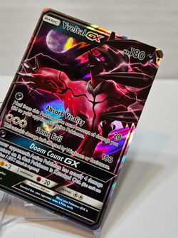 Yveltal GX 79/131 Full Art Ultra Rare Sun & Moon Forbidden Light Pokemon 627 - Image 4