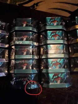 Largest Pokemon Triple Whammy Tin Lot on ebay. 30 tins! Factory sealed. - Image 5