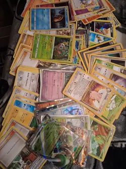Pokemon TCG 450+ Bulk Card Lot - Vintage, C/UC, Rare, Holos, etc. 1999-24 -63 - Image 1