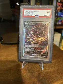 PSA 9 Giratina V Alt Art #186 SWSH Lost Origin 2022 Pokemon MINT - Image 1