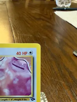 Pokemon TCG Koga's Ditto 10/132 Gym Challenge Holo Rare Card Unlimited Ungraded - Image 3