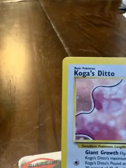 Pokemon TCG Koga's Ditto 10/132 Gym Challenge Holo Rare Card Unlimited Ungraded - Image 4