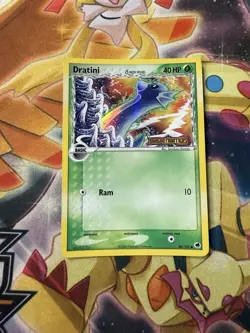 Dratini Delta Species 46/101 Dragon Frontiers Reverse Holo Stamp Pokemon #46 NM - Image 1