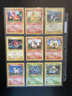 Pokemon cards- 38 Vintage Pokemon Cards From Base Set Collection! - Image 1