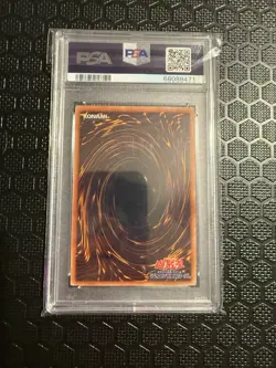 Red-Eyes Black Dragon Yugioh 2019 2019-JPP01 Millennium Secret Rare 1st PSA 10 - Image 2
