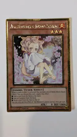 Ash Blossom & Joyous Spring (Alternate Art) MAGO-EN011 Maximum Gold 1st Edition for sale online - Image 1