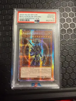 Yu-Gi-Oh! Black Luster Soldier Envoy of the Beginning Chinese CL03-SC001 PSA 10 - Image 1