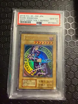 PSA 10 Dark Magician Yu Gi Oh! 20th Anniversary Volume 1 Reprint Japanese 2018 A - Image 1