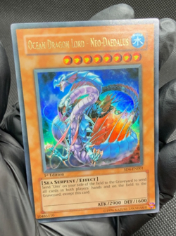 Yugioh! Ocean Dragon Lord - Neo-Daedalus - SD4-EN001 *Ultra Rare /1st Edition* - Image 3