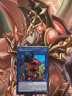 Yugioh Mistar Boy - COTD-ENSE3 - Super Rare - Limited Edition - Image 1
