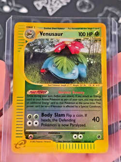 Venusaur 030/165 Expedition Base Set Reverse Holo - E-Reader (E-Series) Card LP - Image 2