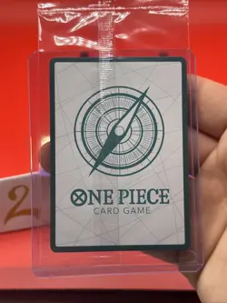 One Piece Devil Fruit Vol. 3 Sealed Special Don!! Promo Card Blue Trafalgar Law - Image 3