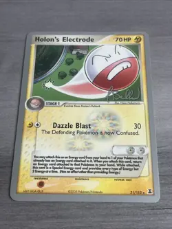 Holon's Electrode 21/113 Rare Pokemon Card 2005 2006 World Championships NM - Image 1