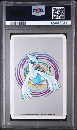 2000 POKEMON SILVER VERSION PLAYING CARDS JOKER #025A PIKACHU PSA 8 - Image 2