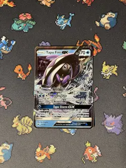 Pokemon Cards Tapu Fini GX 39/147 Ultra Rare Burning Shadows - (LP+) - Image 1