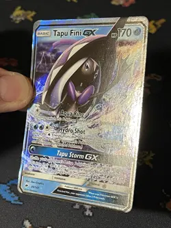 Pokemon Cards Tapu Fini GX 39/147 Ultra Rare Burning Shadows - (LP+) - Image 4